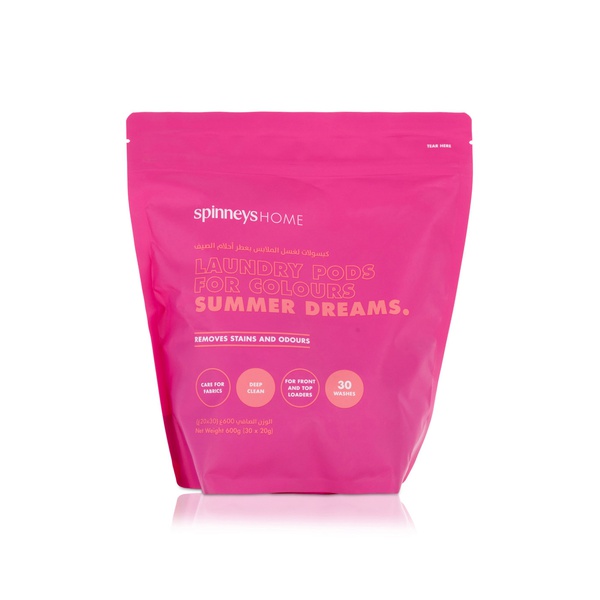 Spinneyshome Laundry Pods for Colours Summer Dreams x 30