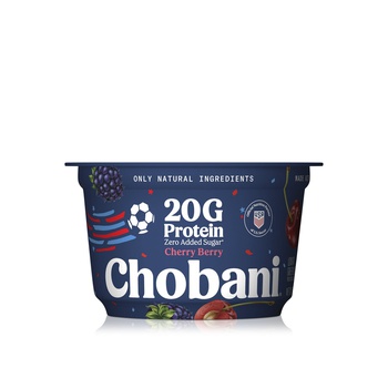Chobani 20g Protein Low Fat Cherry Berry Greek Yoghurt 190g