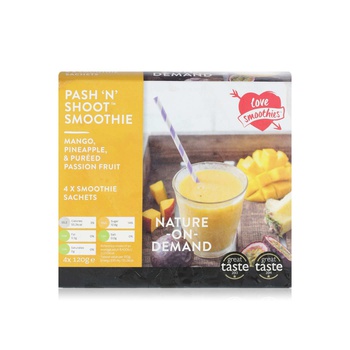 Love Smoothies Frozen Pash N Shoot 4 X 120G
