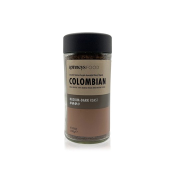 Spinneysfood Colombian Single Origin 100% Arabica Freeze-Dried Instant Coffee 100g