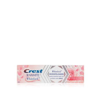 Crest 3D White Toothpaste Whitelock Rose Extract with Mineral Salt 88ml