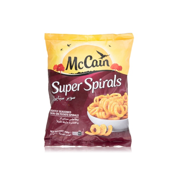 McCain Frozen Mccain Seasoned Super Spirals 750G