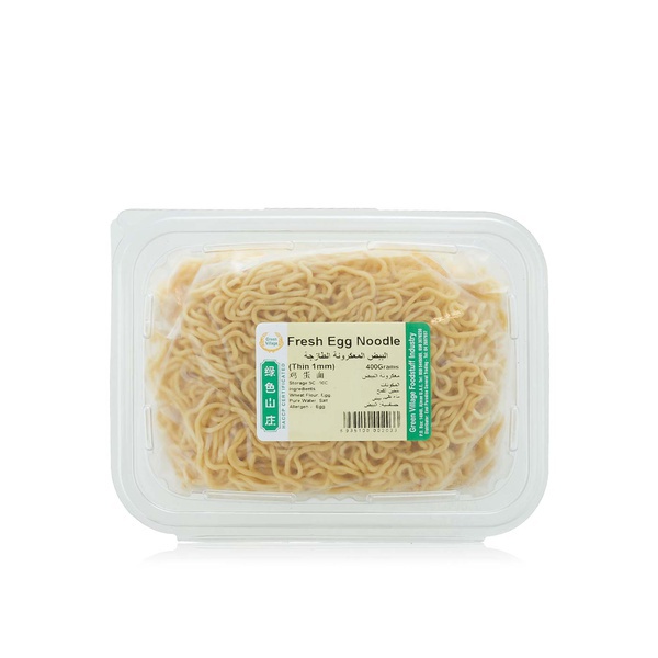 Green Village fresh egg noodles thin 400g Spinneys UAE