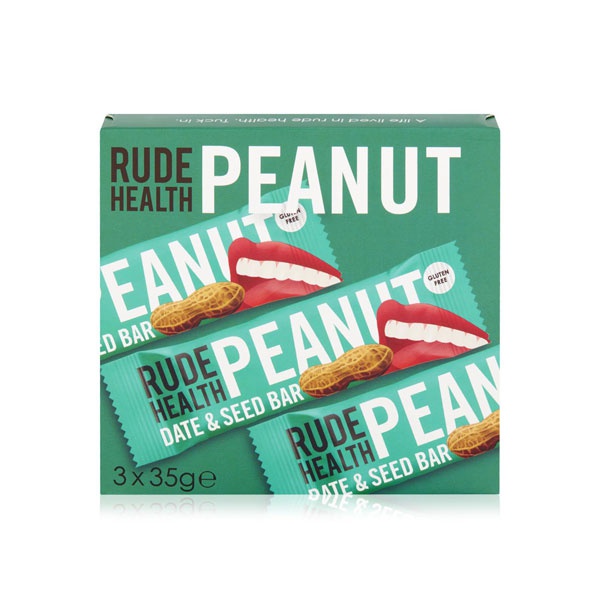 Rude Health Peanut Date and Seed Bar 3s 35g