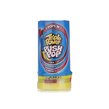 Bazooka Triple Power Push Pop Cola Candy 34g