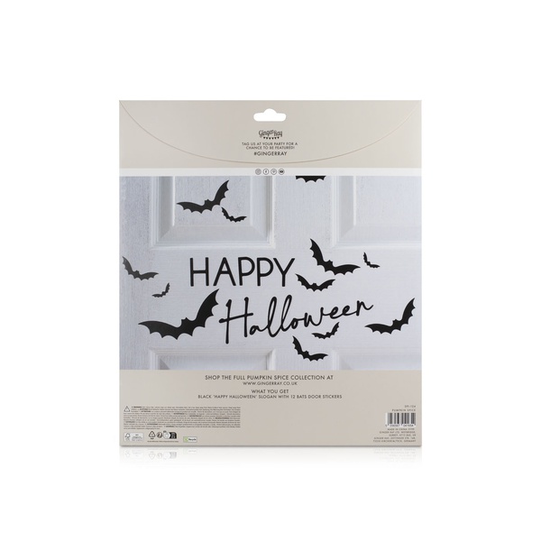 Ginger Ray Happy Halloween Door Sticker