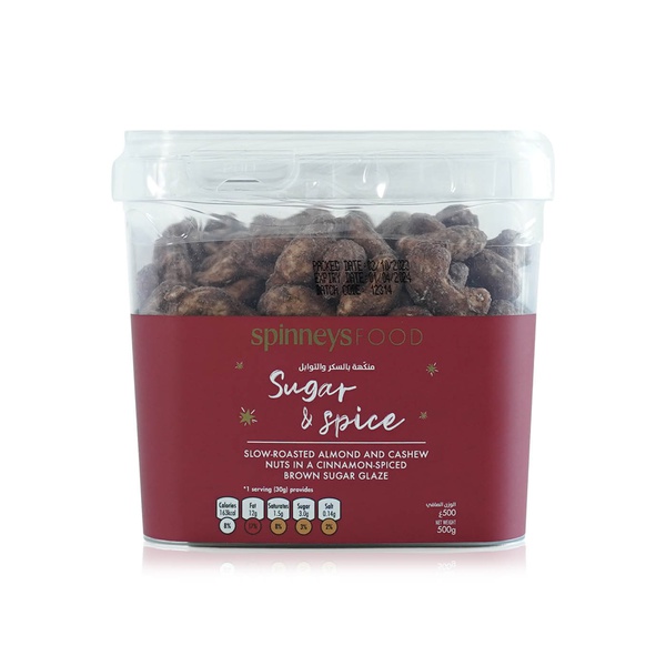 SpinneysFOOD Sugar and Spice Candied Nuts 500g price in UAE Spinneys