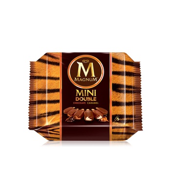 Magnum Double Chocolate & Caramel Mini Ice Cream 6 X 60Ml