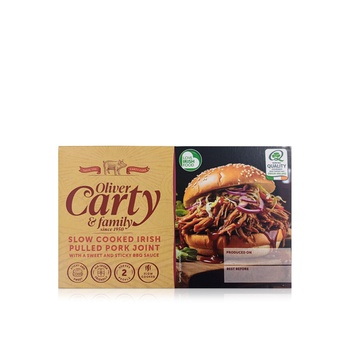 Oliver Carty Slow Cooked Pulled Pork Joint with Sweet & Sticky BBQ Sauce 600g