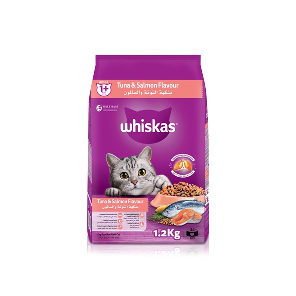 Whiskas Tuna and Salmon Cat Food 1.2kg