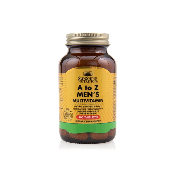 Sunshine Nutrition A to Z Men's Multivitamin x 100
