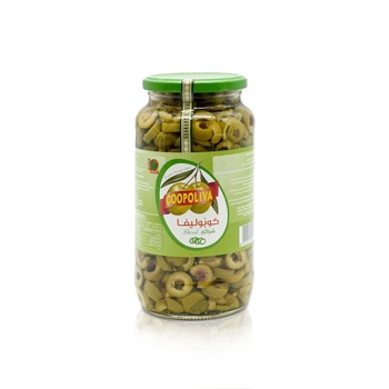 Coopoliva Green Olives Slices Jar 360g
