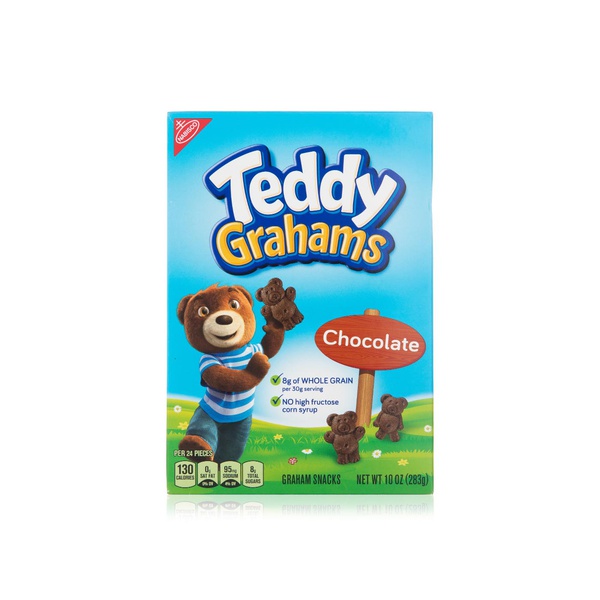 Teddy Grahams chocolate cereal snack 283g - Spinneys UAE