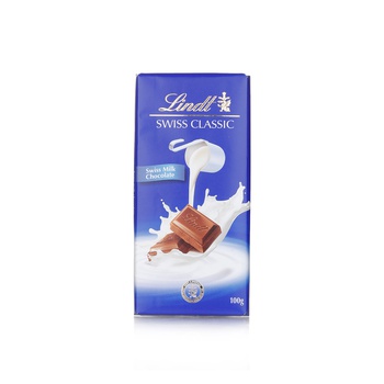 Lindt Swiss Classic Milk Chocolate 100g
