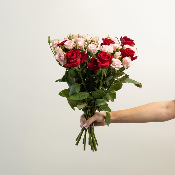 Valentine's Red Spray Roses