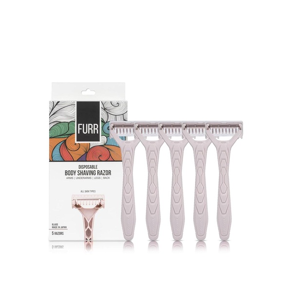 Furr Disposable Body Shaving Razors x 5