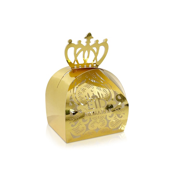 Party Magic Eid Mubarak Candy Boxes Gold x 6