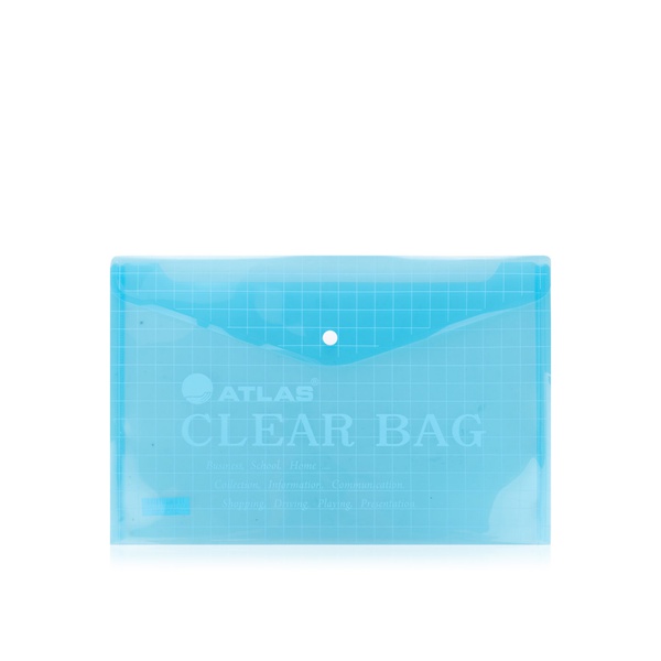 Atlas Clear Blue Document Bag F10001