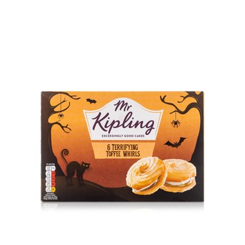 Kipling Terrifying Toffee Whirls 166g x 6