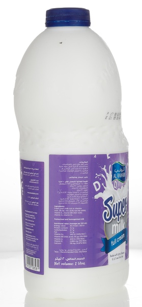 Al Rawabi Full Cream Super Milk 2 litre