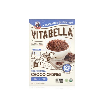 Vitabella Organic & Gluten-Free Chocolate Crispie Cereal 340g