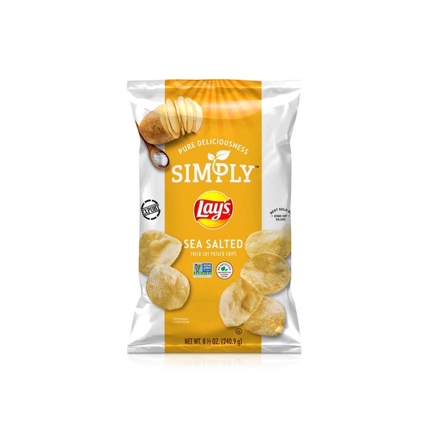 Lay's Thick Cut Sea Salt Chips 240g