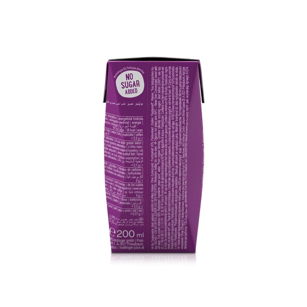 Hollinger Organic Red Grape Juice 3 x 200ml