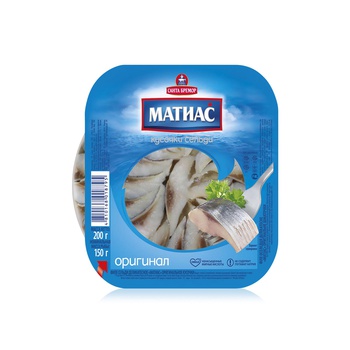 Santa Bremor Herring Fillet Pieces Original 200g