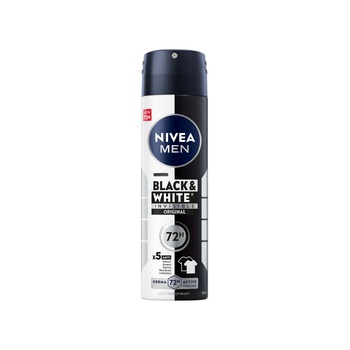 Nivea for Men Black & White Deodorant Spray 150ml