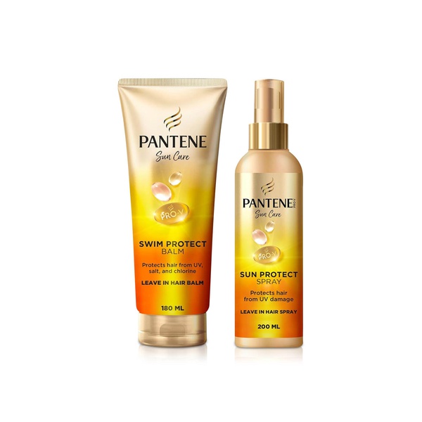 Pantene Sun Care Leave-In Hair Spray 200ml & Hair Balm 180ml