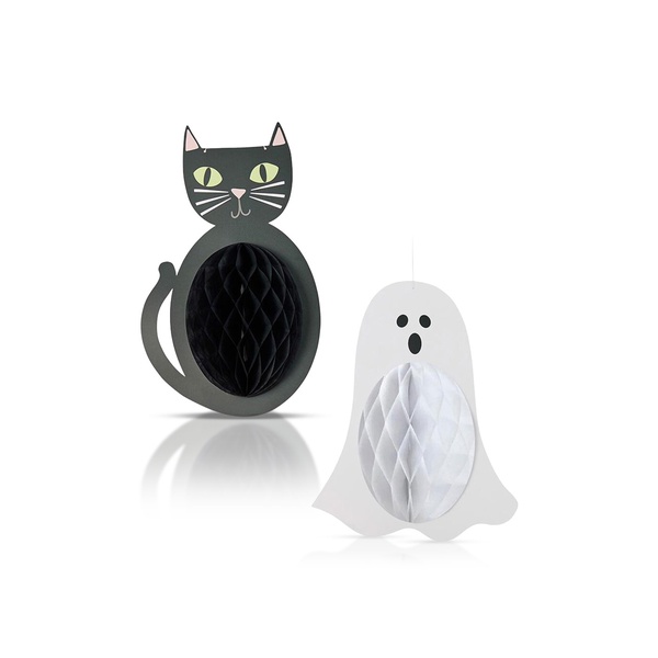 Hootyballoo Honeycomb Spooky Characters x 3