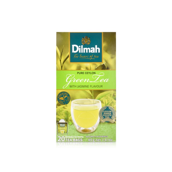Dilmah Jasmine Green Tea Bags x 20