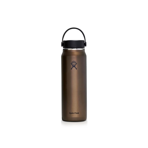 Hydro Flask Wide Mouth Bottle Obsidian Lightweight 950ml