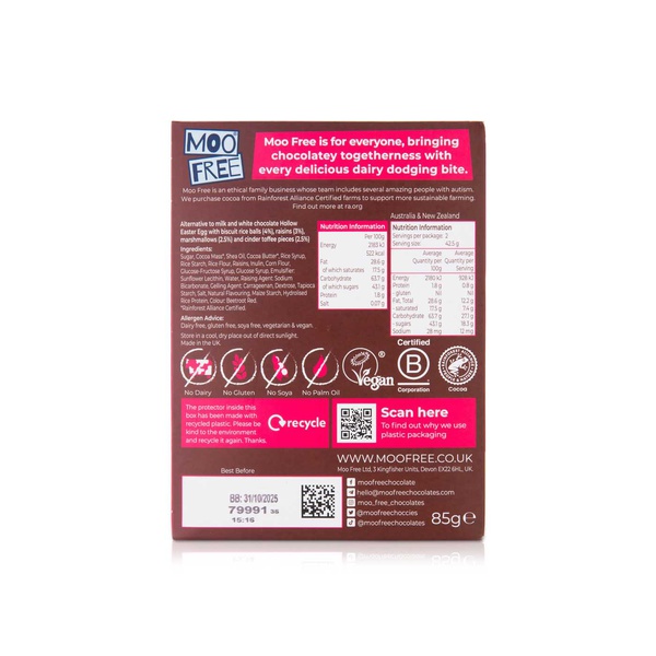 Moo Free Gluten-Free Rocky Road Easter Egg 85g