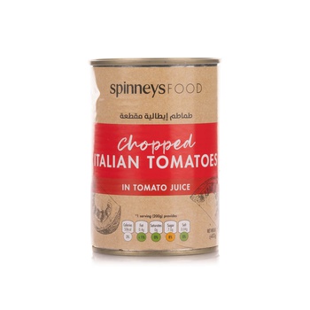 Spinneysfood Chopped Italian Tomatoes 400g