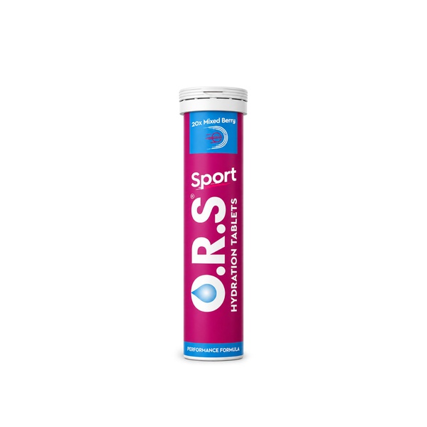 ORS Sport Hydration Tablets Berries x 20