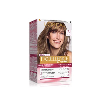 L'oreal Paris Excellence Creme Permanent Hair Colour 7.1 Ash Blonde