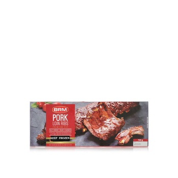 BRM Frozen Cooked Pork Loin Ribs 700G