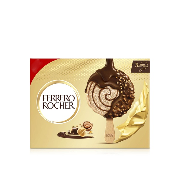 Ferrero Rocher Ice Cream Sticks 90ml x 3