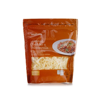 Waitrose Mild Grated Cheddar & Mozzarella 250g