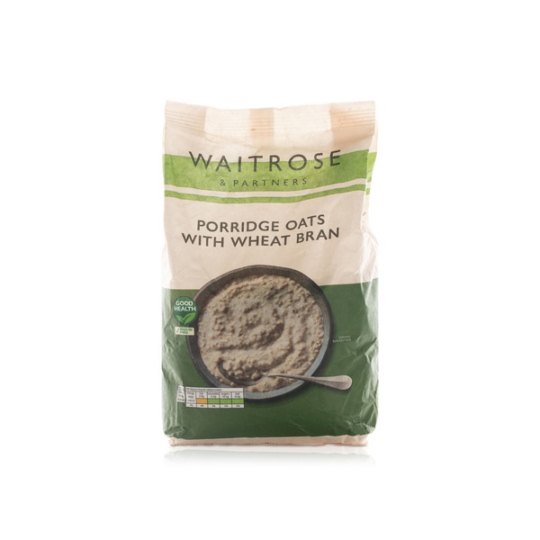 Waitrose Essential Porridge Oats with Wheat Bran 1kg