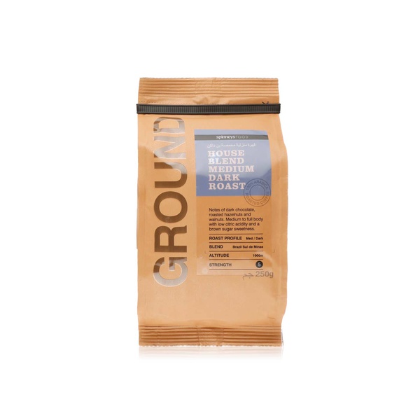 Spinneysfood 100% Arabica House Blend Coffee Medium Dark Roast 250g