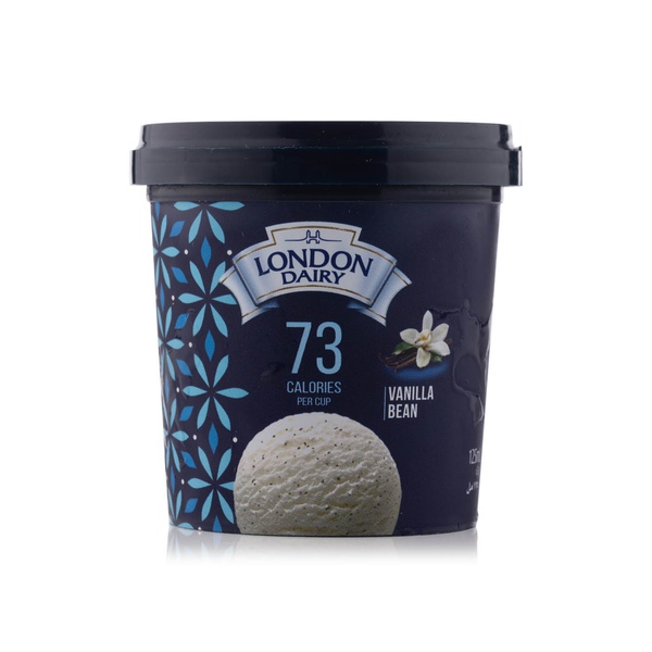 Buy London Dairy premium vanilla ice cream cup 125ml in UAE