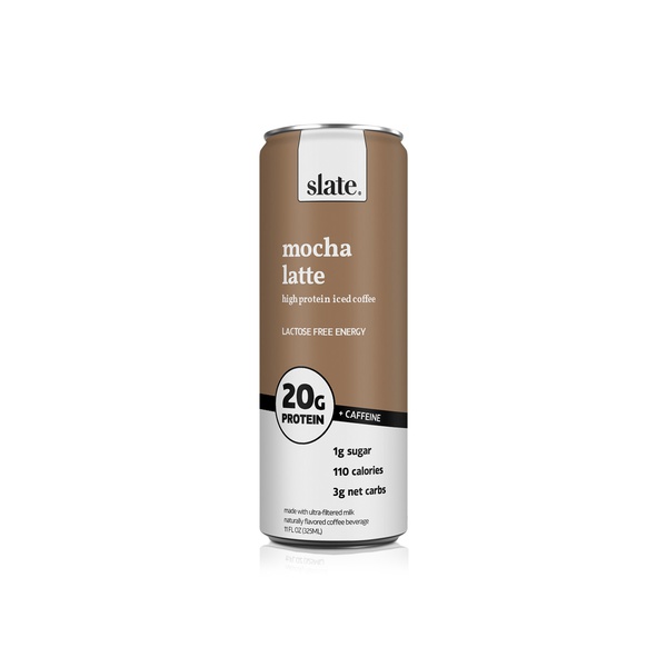 Slate Mocha Latte High Protein Iced Coffee 325ml