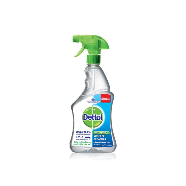 Buy Dettol anti-bacterial surface cleanser 500ml in UAE