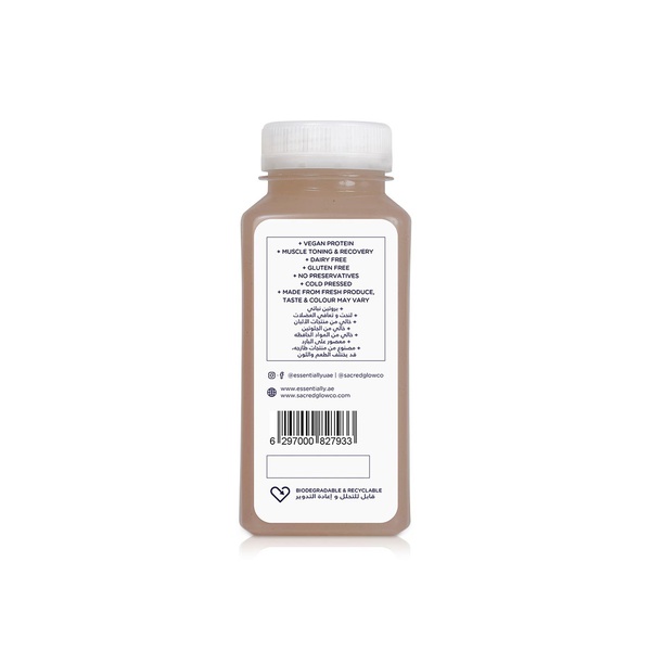 Sacred Glow Vegan Protein Double Chocolate 250ml