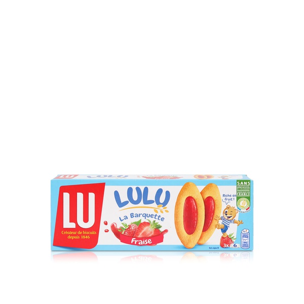 Lu Lulu La Barquette Strawberry Biscuits 120g