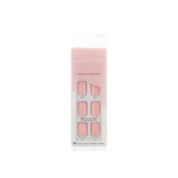 Kiss Pick Me Pink Impress Color Press-on Manicure