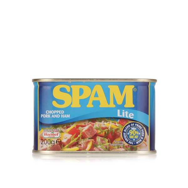 Hormel Foods Chopped Pork and Ham Lite Spam 200g