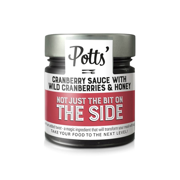 Potts Cranberry Sauce with Honey 225g